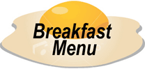 Icon links to breakfast menu PDF